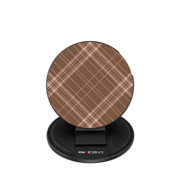 GENTLE PINK BROWN Magsafe Grip Stand - CaseBangMagsafe Grip StandCaseBangBase Stand + Back Cover