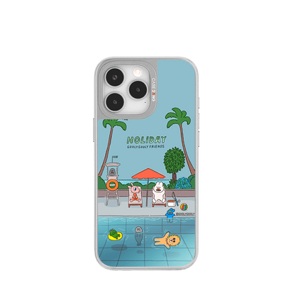 GoolyGooly Silver Unijoy - CaseBangUnijoyCaseBangRelaxing VacationiPhone 14 Pro