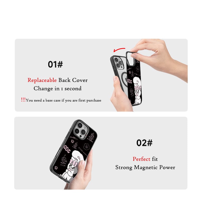 Happy Esther Bunny Imagisnap - CaseBangImagisnapCaseBangiPhone 16 Pro MaxBack Cover