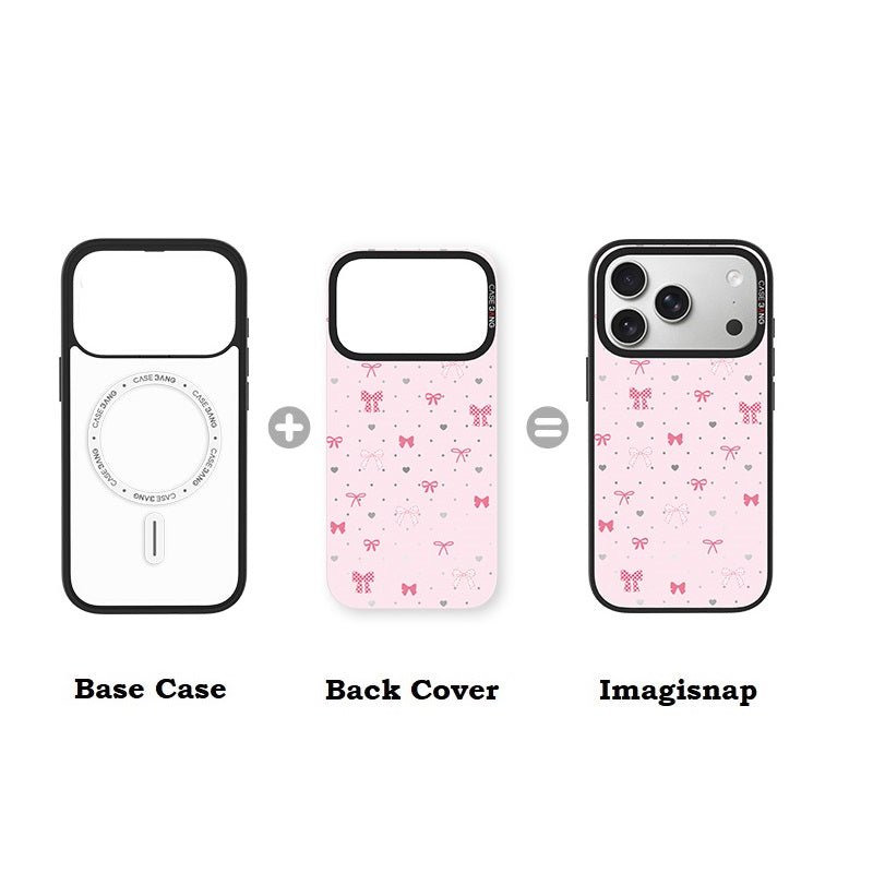 Heart Bow Imagisnap - CaseBangImagisnapCaseBangSamsung S25 UltraBack Cover+Base Case