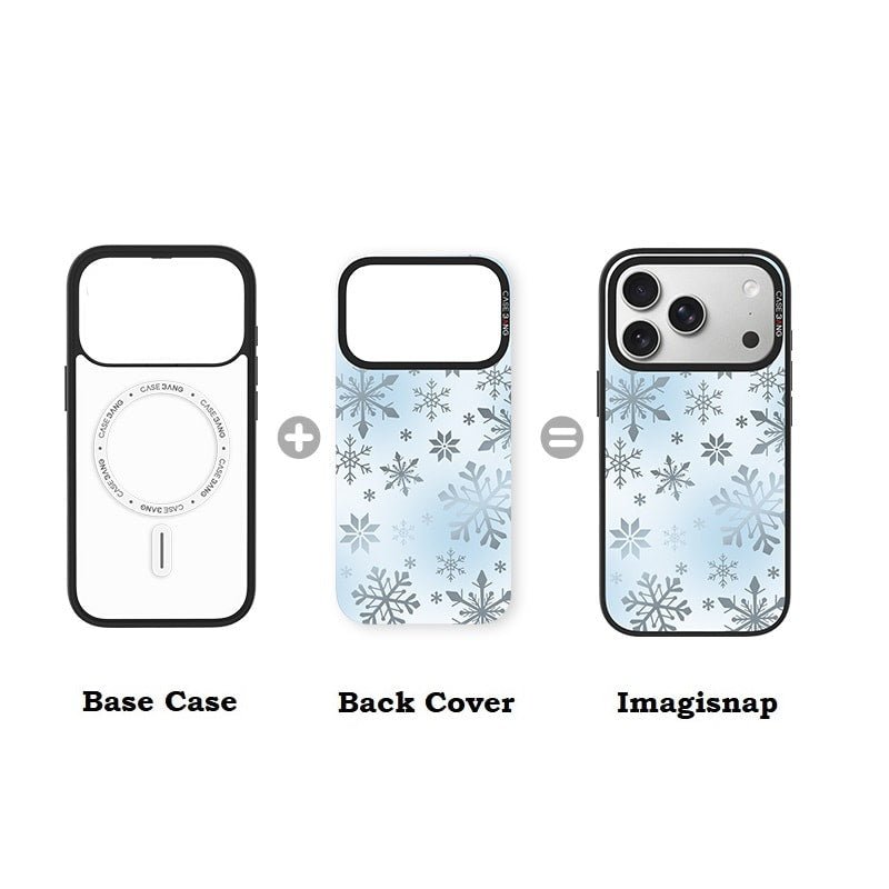 Icy Blue Snowflake Imagisnap - CaseBangImagisnapCaseBangSamsung S25 UltraBack Cover+Base Case