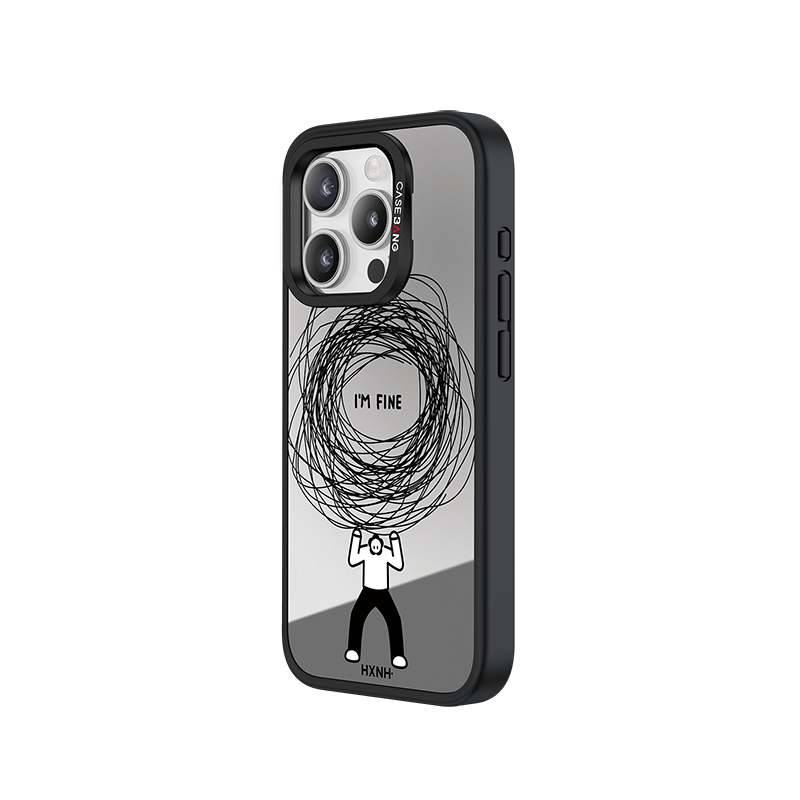 I'm fine Imagisnap - CaseBangImagisnapCasebangiPhone 13Back Cover+Base Case