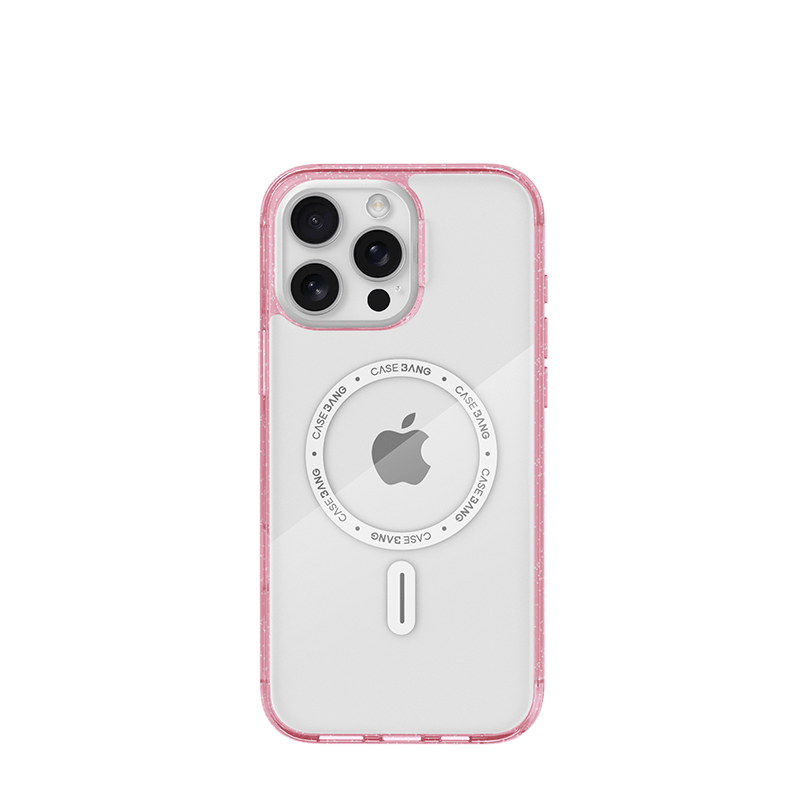 ImagiSnap Base Case - CaseBangBase CaseCaseBangClear PinkiPhone 15 Pro