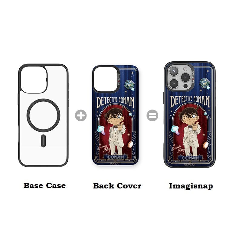 casebang interchangeable magnetic phone case conan