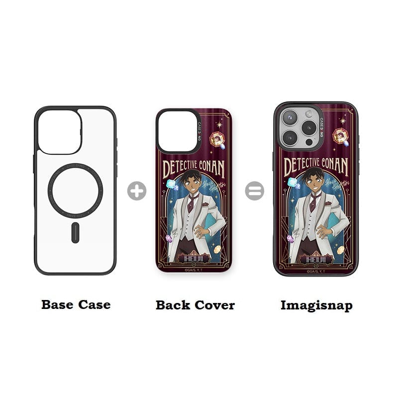 casebang interchangeable phone case magsafe compatible Heiji Hattori