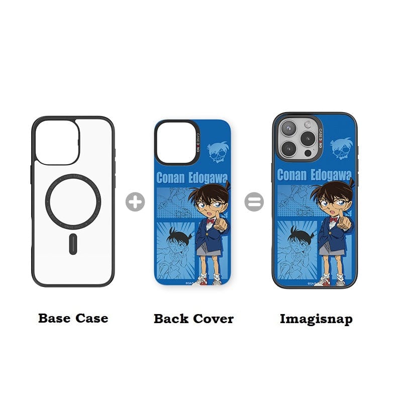 casebang magnetic phone case Conan Edogawa interchangeable case for iPhone 16 pro max

