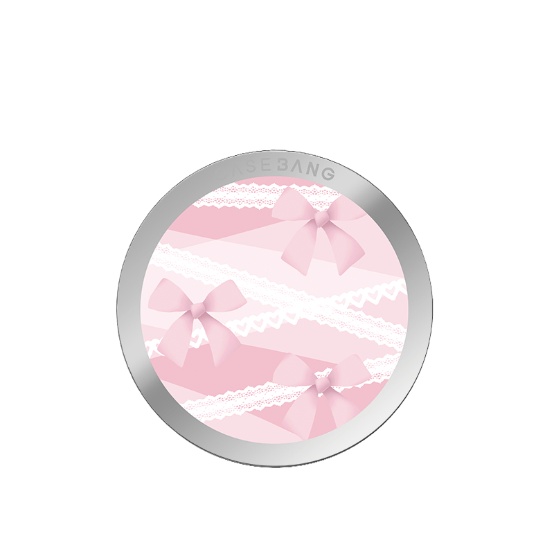 Lace Bow MagSafe Grip Stand - CaseBangMagsafe Grip StandCaseBangBack Cover