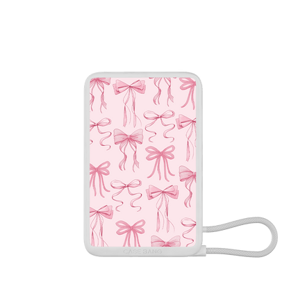Lace Bow Series Power Bank Build - in Cable - CaseBangPower BankCaseBangDreamy Bow/For Lightning