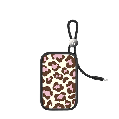 Leopard Pattern Power Bank Build - in Cable - CaseBangPower BankCaseBangSweetheat Leopard Power Bank/For Lightning