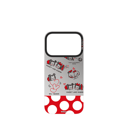 Mickey& Minnie Polka Love Imagisnap - CaseBangImagisnapCaseBangiPhone 17 ProBack Cover