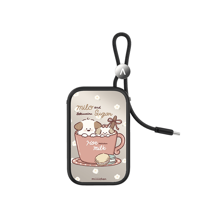 Miiiiichan Doggie Power Bank Build - in Cable - CaseBangPower BankCaseBangMilo & Sugar/For Lightning
