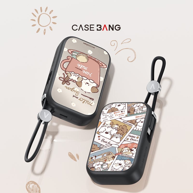 Miiiiichan Doggie Power Bank Build - in Cable - CaseBangPower BankCaseBangMilo & Sugar/For Lightning