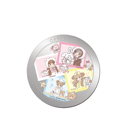 Mikko Characters MagSafe Grip Stand - CaseBangMagsafe Grip StandCaseBangMikko Group PhotoBack Cover