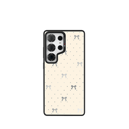 Milkshake White Bow Imagisnap - CaseBangImagisnapCaseBangiPhone 17 Pro MaxBack Cover