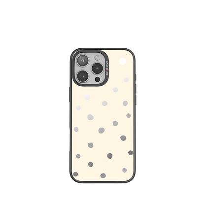 Milkshake White Polka Dots Imagisnap - CaseBangImagisnapCaseBangiPhone 16 Pro MaxBack Cover+Base Case