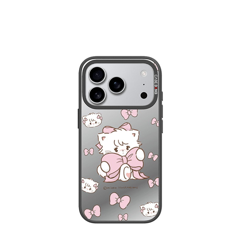 Mousse & Ribbon Bow Imagisnap - CaseBangImagisnapCaseBangiPhone 17 ProBack Cover Only