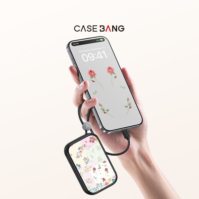 Petals Sunshine Power Bank Build - in Cable - CaseBangPower BankCaseBangPetalscape/For Lightning