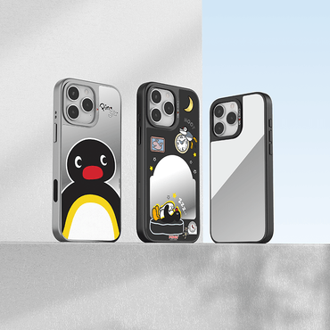 Pingu Series Silver Unijoy - CaseBangUnijoyCaseBangPingu SelfieiPhone 14 Pro