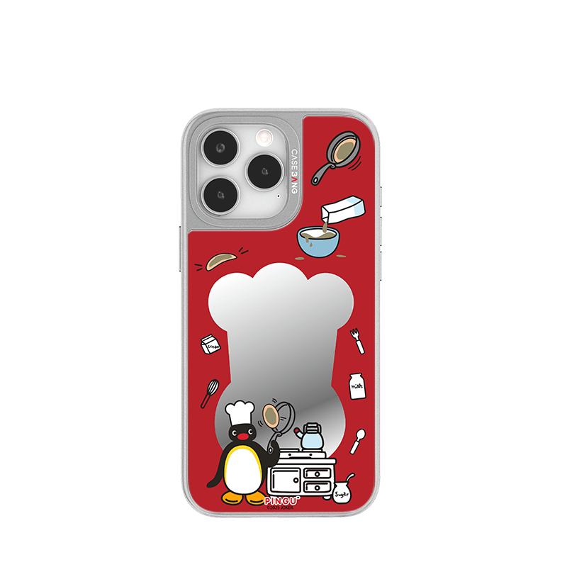 Pingu Series Silver Unijoy - CaseBangUnijoyCaseBangPingu KitcheniPhone 14 Pro