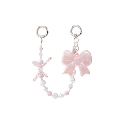 Pink Bow Hand - carried Charm - CaseBangHand - carried CharmCaseBang