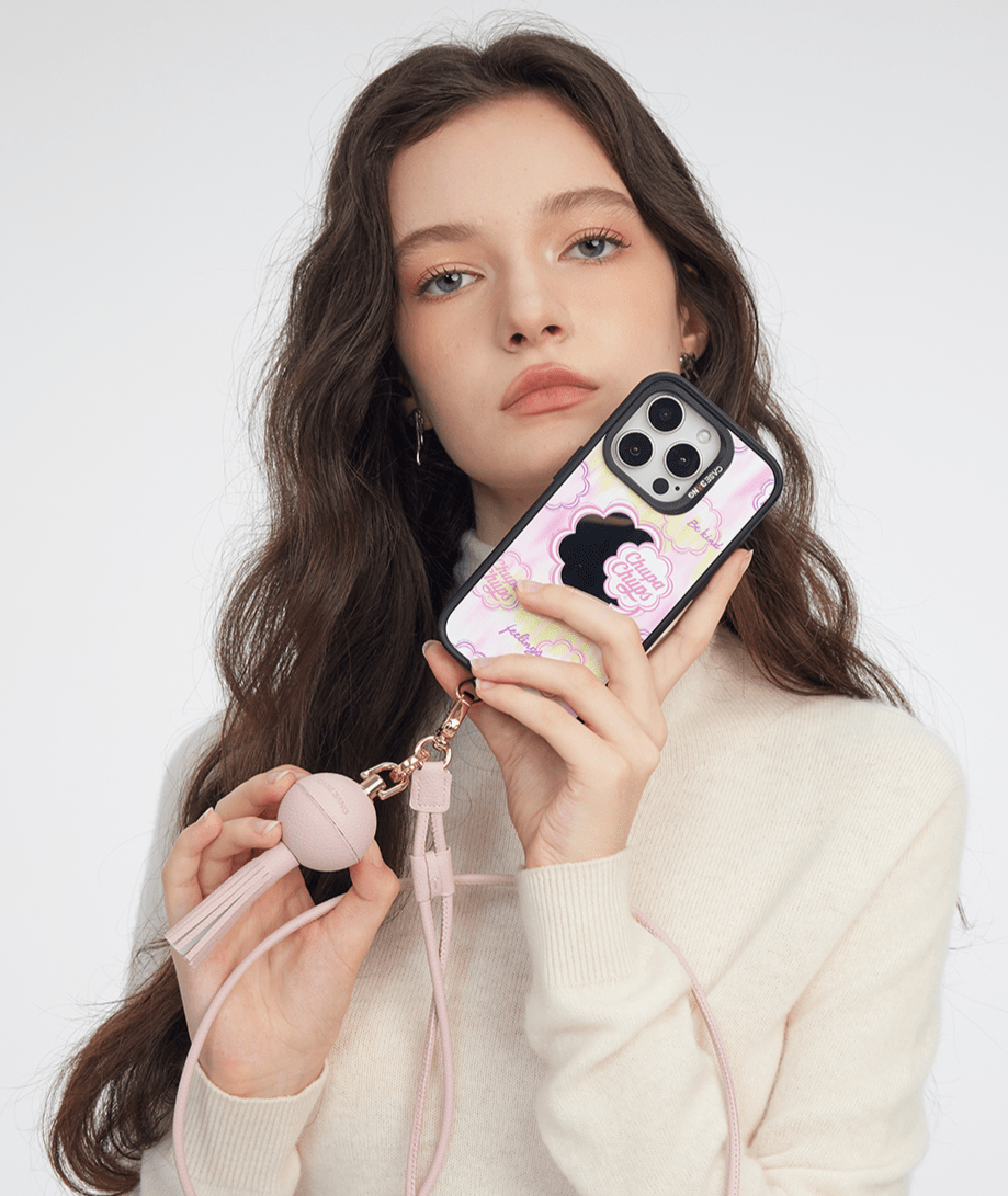 Pink Lollipop Cross - Body Charm - CaseBangCross - body CharmCasebang