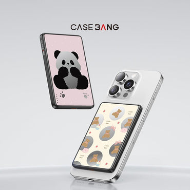 Pink Panda Magnetic Power Bank - CaseBangPower BankCaseBang5000mAh