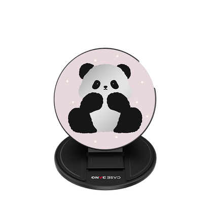 Pink Panda Magsafe Grip Stand - CaseBangMagsafe Grip StandCaseBangBase Stand + Back Cover