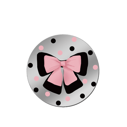 POLKA DOTS BOW Magsafe Grip Stand - CaseBangMagsafe Grip StandCaseBangBack Cover