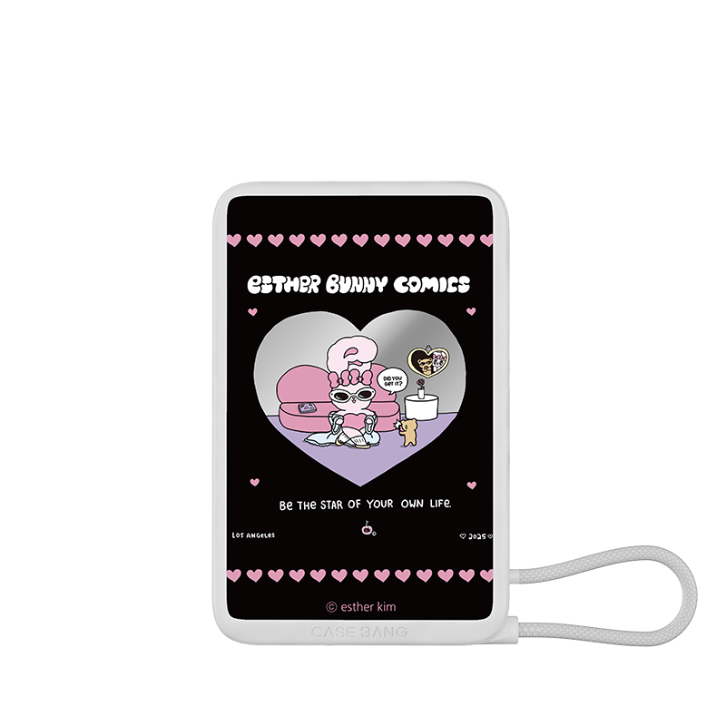 Power Bank with Built - in Cable - CaseBangPower BankCaseBangStar Esther Bunny