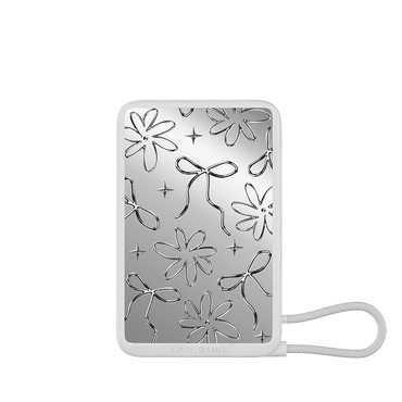 Power Bank with Built - in Cable - CaseBangPower BankCaseBangEmpty Silvery
