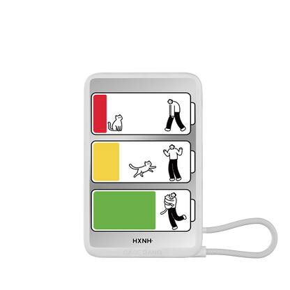 Power Bank with Built - in Cable - CaseBangPower BankCaseBangCharge Meow