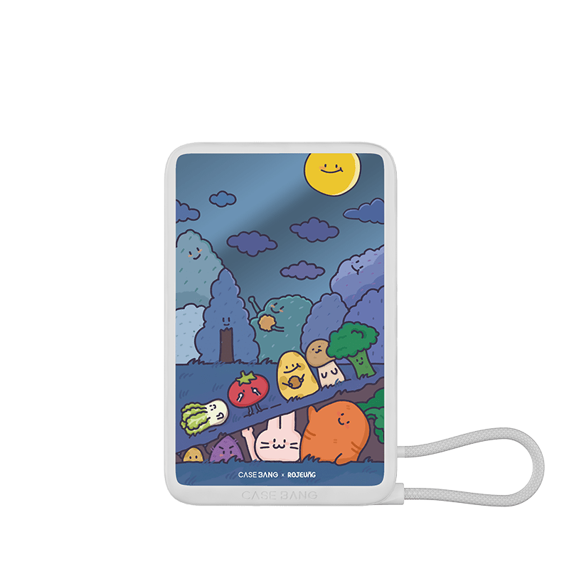 Power Bank with Built - in Cable - CaseBangPower BankCaseBangHello Moon