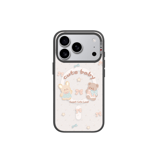 Rabbit And Bear Imagisnap - CaseBangImagisnapCaseBangiPhone 17 Pro MaxBack Cover