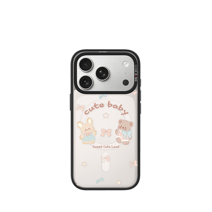 Rabbit And Bear Imagisnap - CaseBangImagisnapCaseBangiPhone 17 Pro MaxBack Cover