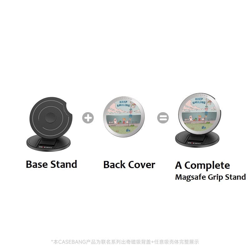 CaseBang Magsafe Grip Stand Daisy Travel MagSafe Grip Stand Daisy Travel MagSafe Grip Stand