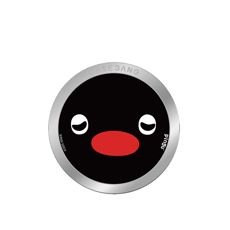 Sleepy Pingu MagSafe Grip Stand - CaseBangMagsafe Grip StandCaseBangBack Cover