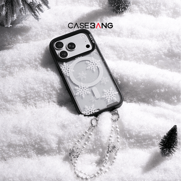 Snowflake Duet Phone Hand Charm - CaseBangHand CharmCaseBang
