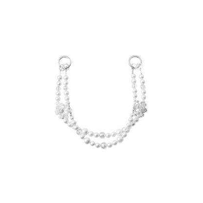 Snowflake Duet Phone Hand Charm - CaseBangHand CharmCaseBang