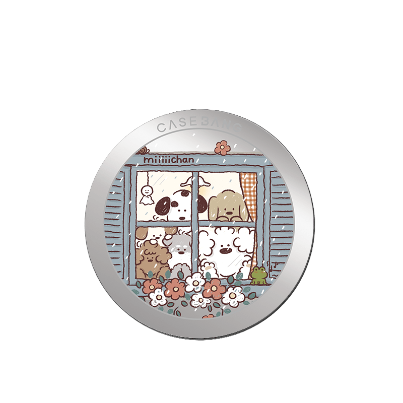 The First Snow Magsafe Grip Stand - CaseBangMagsafe Grip StandCaseBangBack Cover