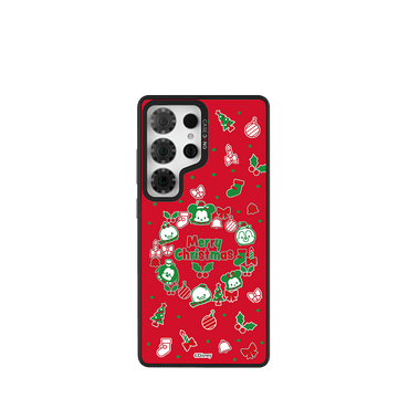 TsumTsum Christmas Wreath Imagisnap - CaseBangImagisnapCaseBangSamsung S25 UltraBack Cover+Base Case