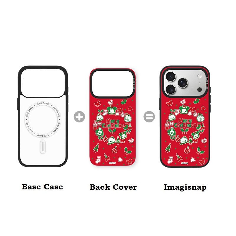 TsumTsum Christmas Wreath Imagisnap - CaseBangImagisnapCaseBangSamsung S25 UltraBack Cover+Base Case