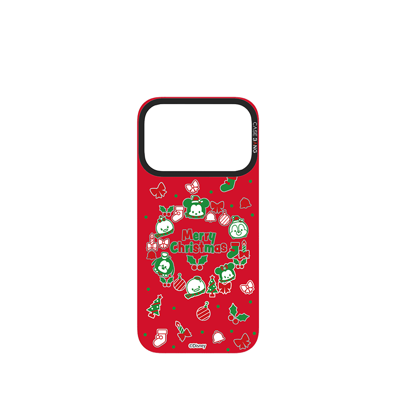 TsumTsum Christmas Wreath Imagisnap - CaseBangImagisnapCaseBangiPhone 17 Pro MaxBack Cover