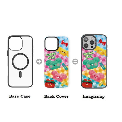 Wasabi Bear Debut Imagisnap - CaseBangImagisnapCaseBangiPhone 16 Pro MaxBack Cover+Base Case